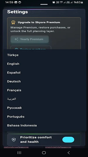 Skyora Weather: Forecast Screenshot 0