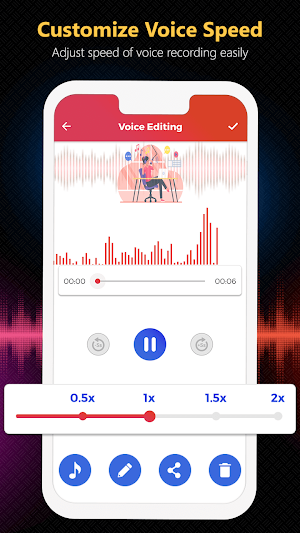 Voice Recorder & Notes - Unlimited, No Time Limit Screenshot 2