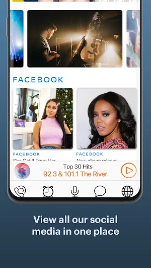 92.3 & 101.1 The River Screenshot 3