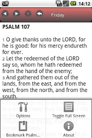 OKtm Psalms Screenshot 1
