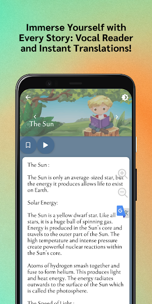 StorySnap: Eng Short Stories Screenshot 2