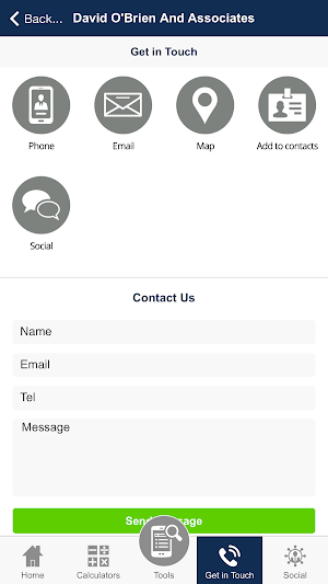 David O'Brien & Associates Screenshot 2