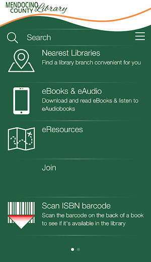 Mendocino County Library Screenshot 0