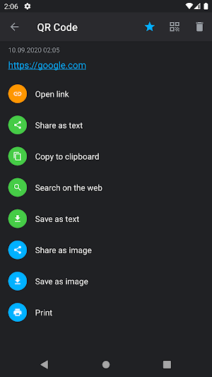 Ad-free QR & Barcode Scanner Screenshot 3
