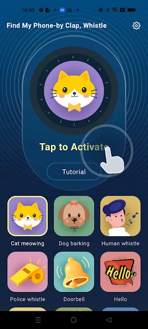 Find My Phone-by Clap, Whistle Screenshot 1
