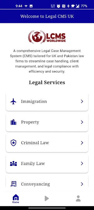 Legal CMS UK Screenshot 0