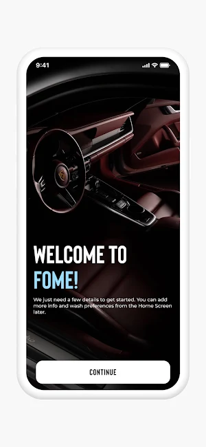 Fome - Mobile Car Cleaning Screenshot 0