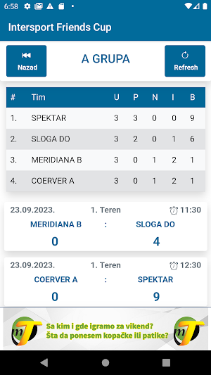 Inter Sport Friends Cup Screenshot 1