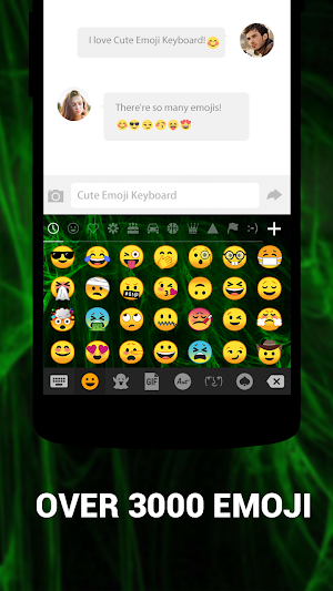 Cute Emoji Keyboard Premium - GIF, Emoticons Screenshot 0