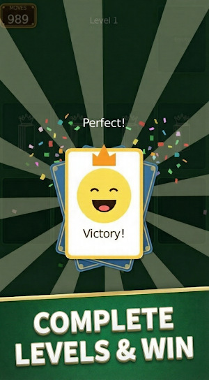 Solitaire Sort: Picture Word Screenshot 0