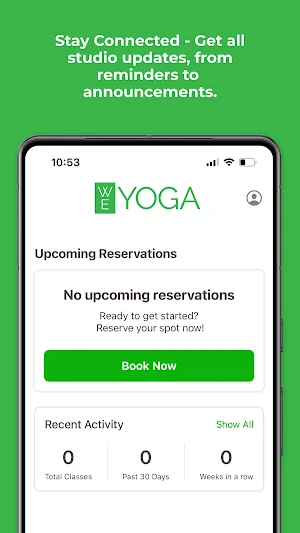 WE Yoga Sandpoint Screenshot 1