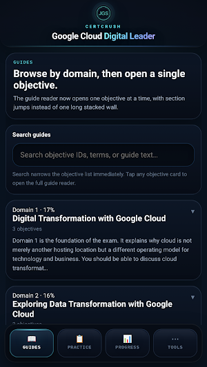 CertCrush: Google Cloud DL Screenshot 0