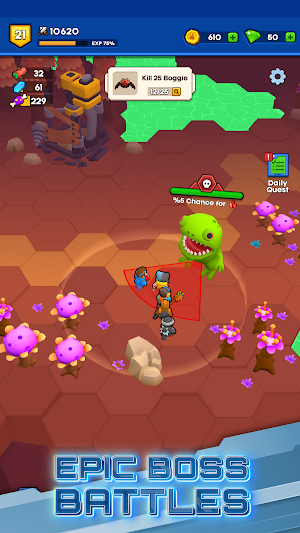 Space Heroes: Galactic RPG Screenshot 1