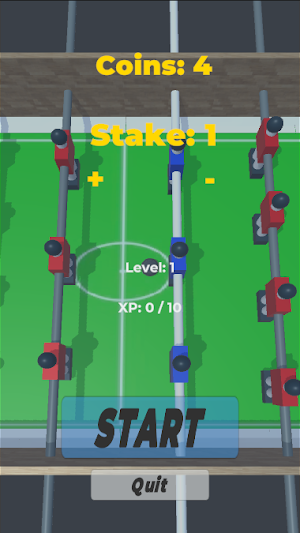 Real 3D Foosball  Table Soccer Screenshot 0