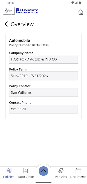 Braddy Insurance, Inc Online Screenshot 3