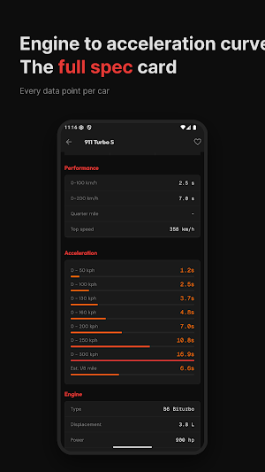 Car Specs Database: 0-60 & EV Screenshot 1