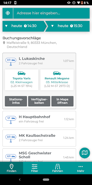 STATTAUTO München Screenshot 0