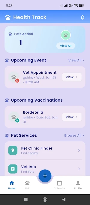Health Tracker For Pet Screenshot 0