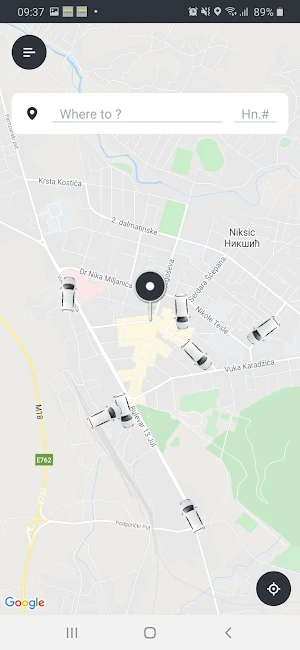 Quick taxi Niksic Screenshot 2