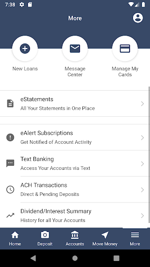 Wakota Federal Credit Union Screenshot 2