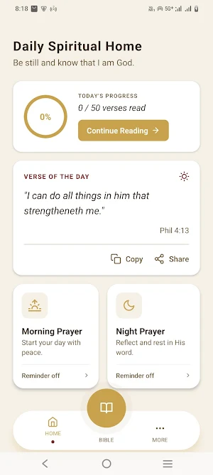 Holy Bible ASV - Study&Prayer Screenshot 1