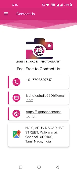 Lights & Shades Photography Screenshot 3