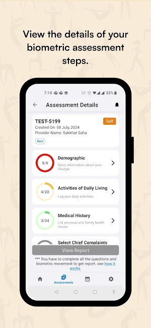 EMMA Health Screenshot 1