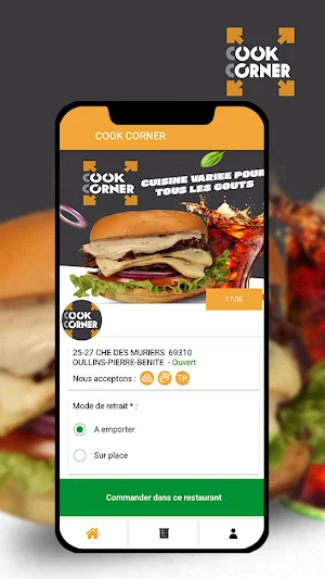 COOK-CORNER Screenshot 1