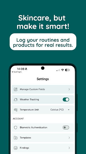 SkinLog - Your Skin Care Diary Screenshot 3
