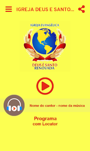 Igreja Deus é Santo Renovada Screenshot 0