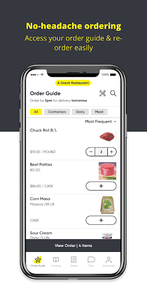 Corona Food Service Screenshot 0