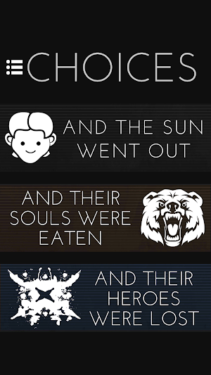 Choices That Matter - text based game Screenshot 0