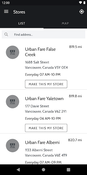 Urban Fare screenshot 2
