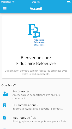 Fiduciaire Beloeuvre Screenshot 0