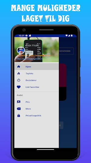 DR Radio P5 App Danmark Online Screenshot 0