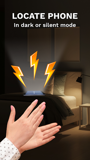 Find phone by clap, flashlight Screenshot 3