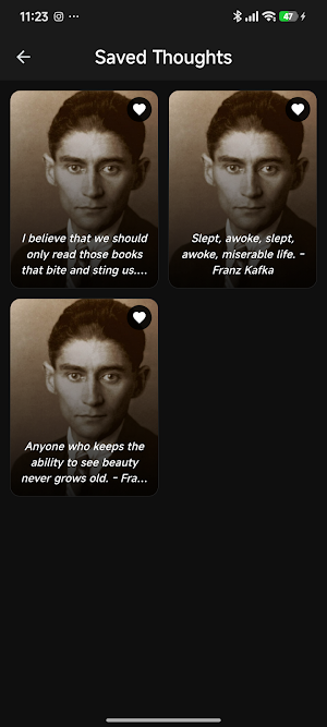 Franz Kafka Quotes Screenshot 2