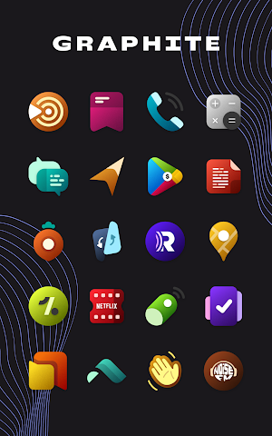 Graphite Icon Pack Screenshot 3