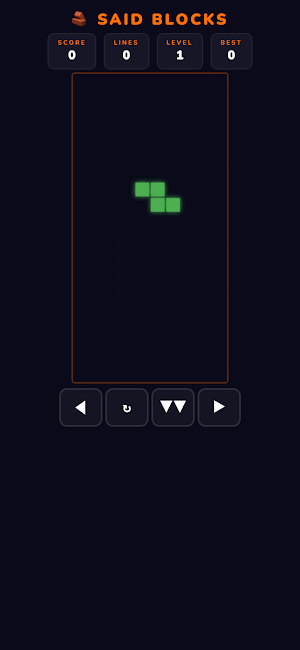 SAID Falling Blocks Screenshot 0