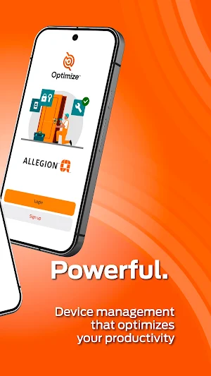 Allegion Optimize™ Screenshot 1