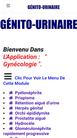 Genito Urinary Screenshot 1
