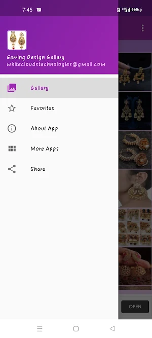Earring Design Gallery Screenshot 0