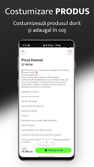 Pizza King Foods Screenshot 2