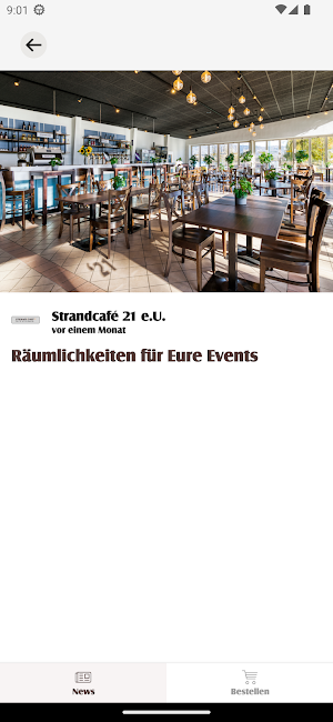 Strandcafé 21 Screenshot 1