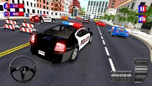 Police Cop Chase Racing: City Crime Screenshot 1