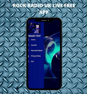 ROCK RADIO UK LIVE FREE APP Screenshot 1
