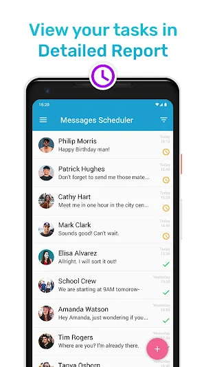 Messages Scheduler - Auto SMS Screenshot 3