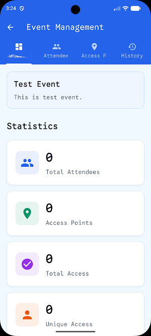 AccessHub - Event QR Entry Screenshot 2