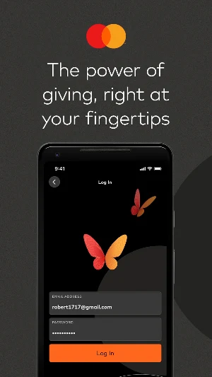 Mastercard Donate Screenshot 0