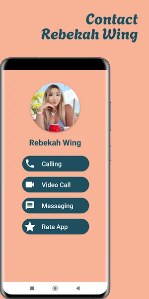 Rebekah Wing Mesage Call Video Screenshot 0
